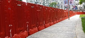 塑料圍擋：輕巧、耐久和易安裝的優(yōu)勢特點(diǎn)【旭東鋼構(gòu)】